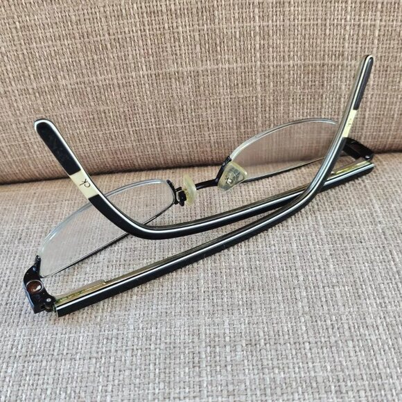 Calvin Klein Women Eyeglasses Frame Half Rim Glasses 5132MBG Black 48[]18 135 - Picture 7 of 13